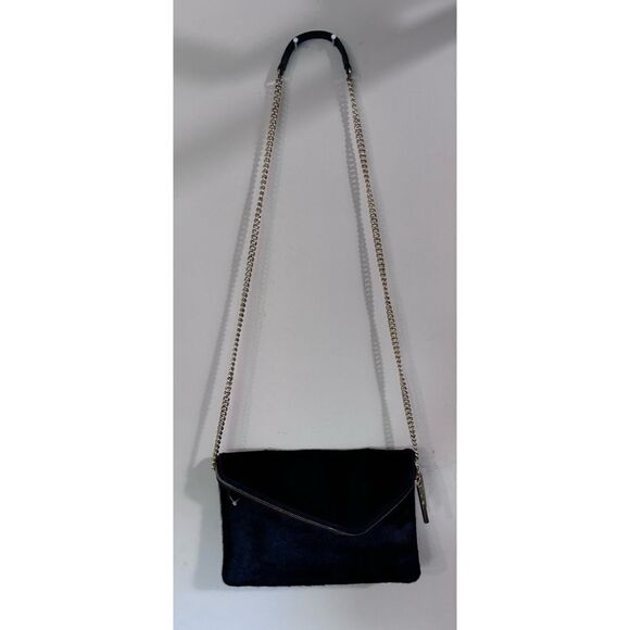 RARE-Henri Bendel Cowhide leather envelope Crossbody  NWOT - Picture 2 of 16